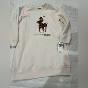 Polo Girls Sweatshirt Dress